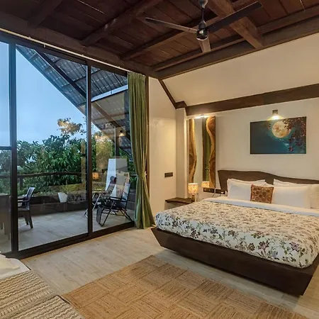 Saffronstays Aranya Vilas & Raanwaara Cottage Ambavna Exterior photo